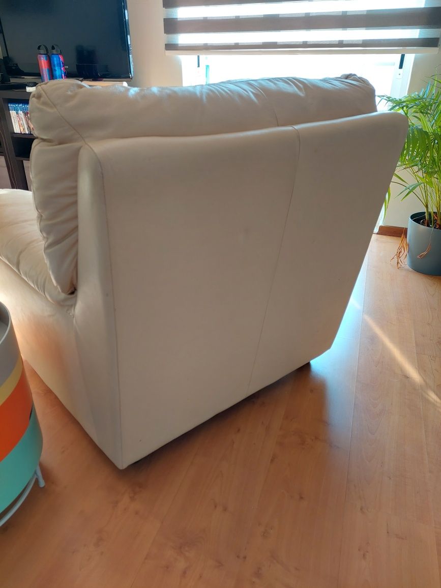 Conjunto de Sofás em pele