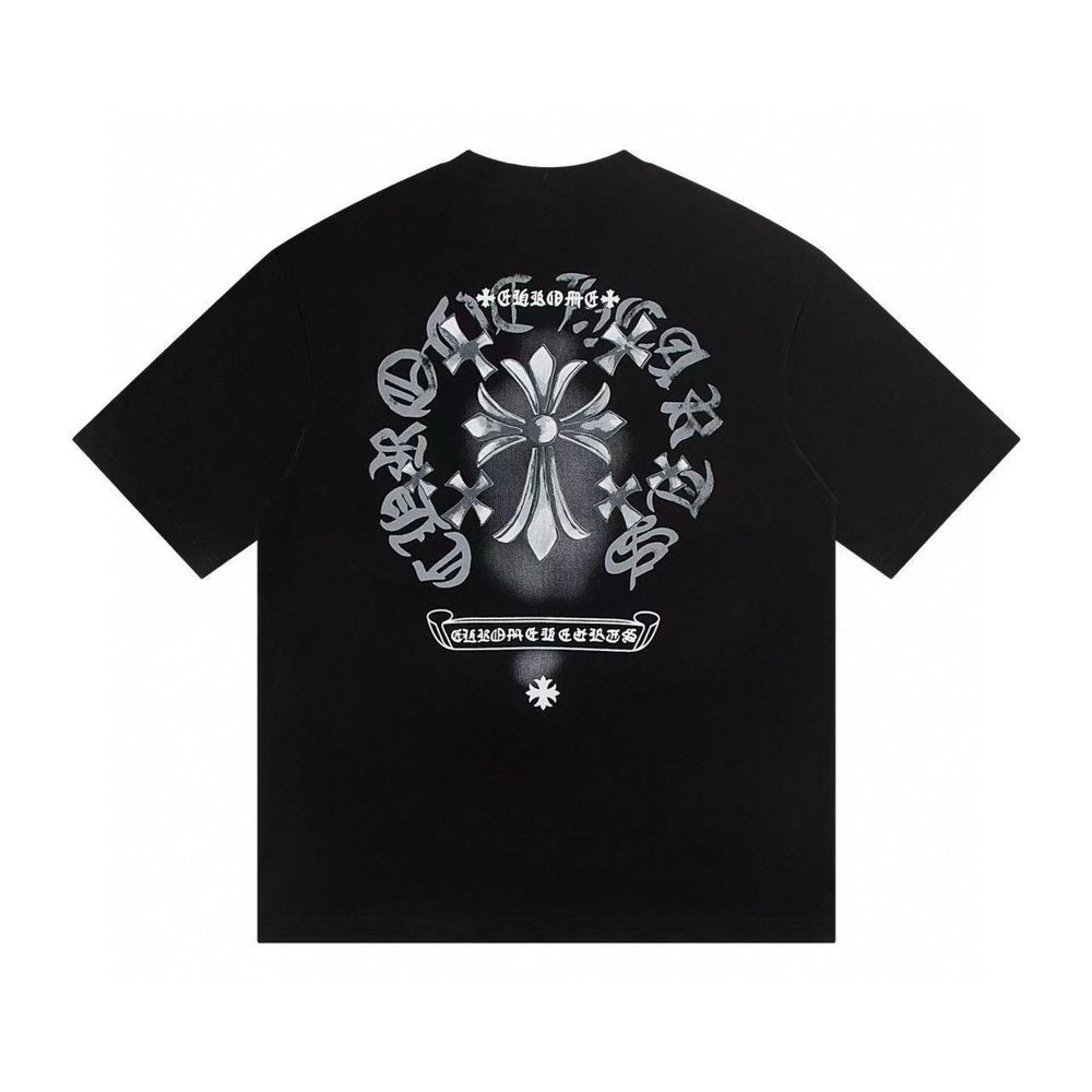Футбокли Chrome Hearts унисекс Хром Хартс с керстами новинка 2025