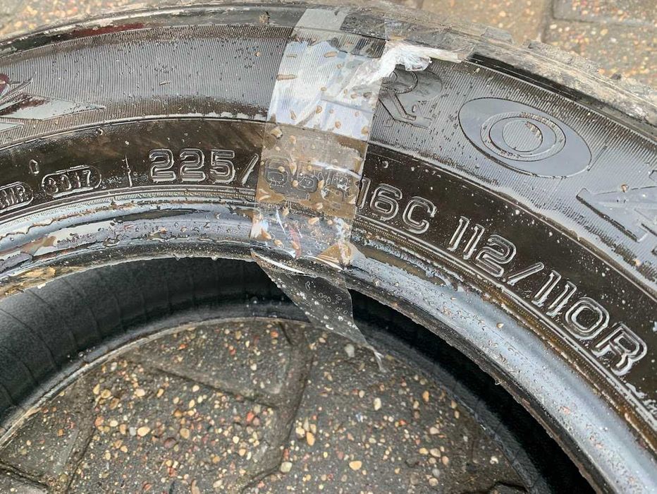 шини скати колеса 225 65 16С Road Stone 7 mm 2017 p 2 шт зима