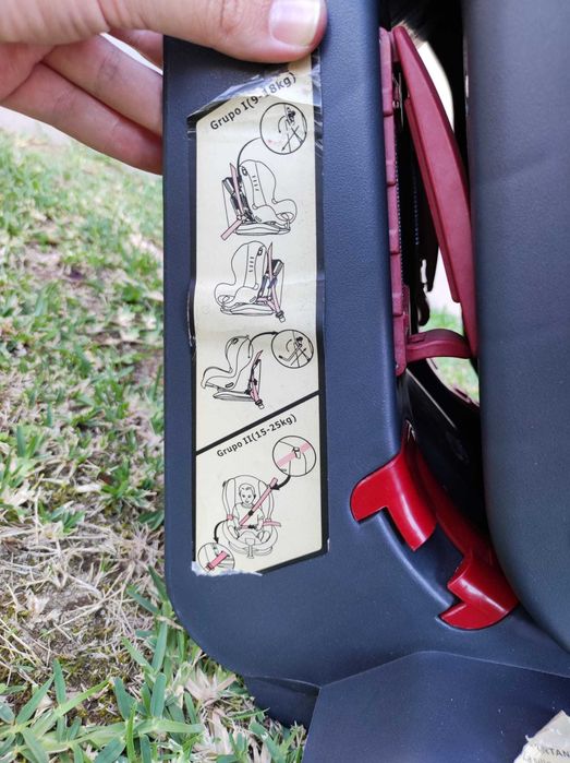 Cadeirinha de bebê auto