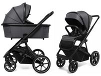 Wózek Muuvo SLICK 2.0 2w1 Lekki Składany Gondola+Spacerówka +Adaptery