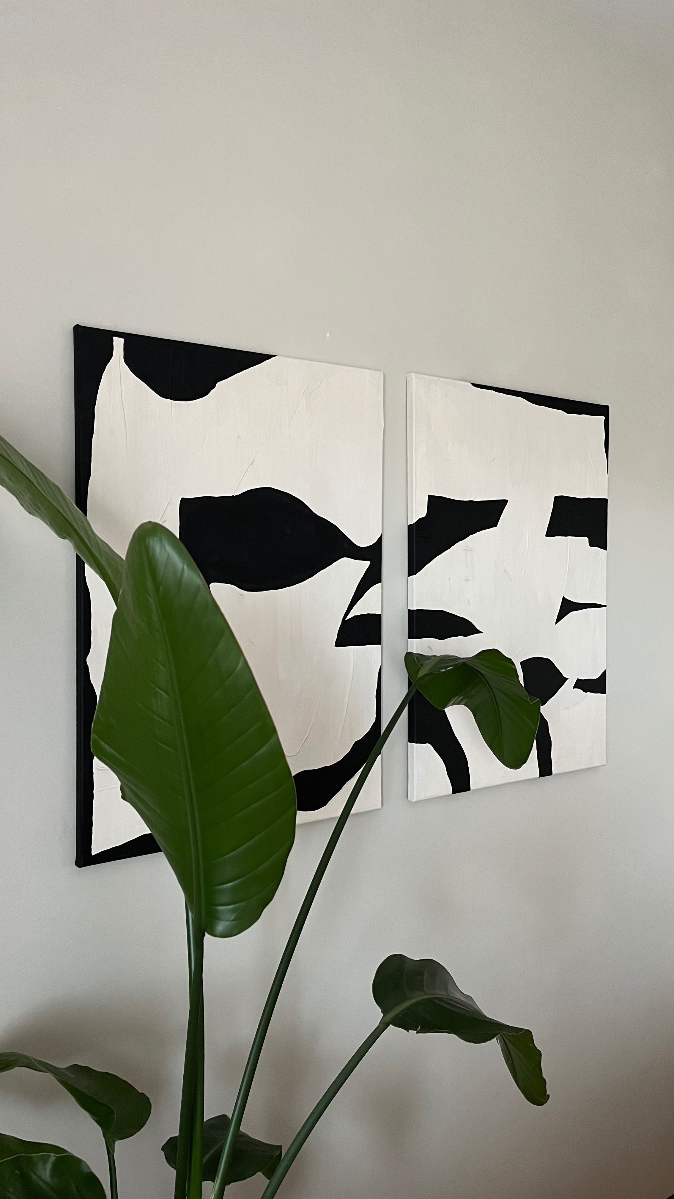 Obraz Strukturalny Nowoczesny 3D Wabi Sabi Japandi 50x70