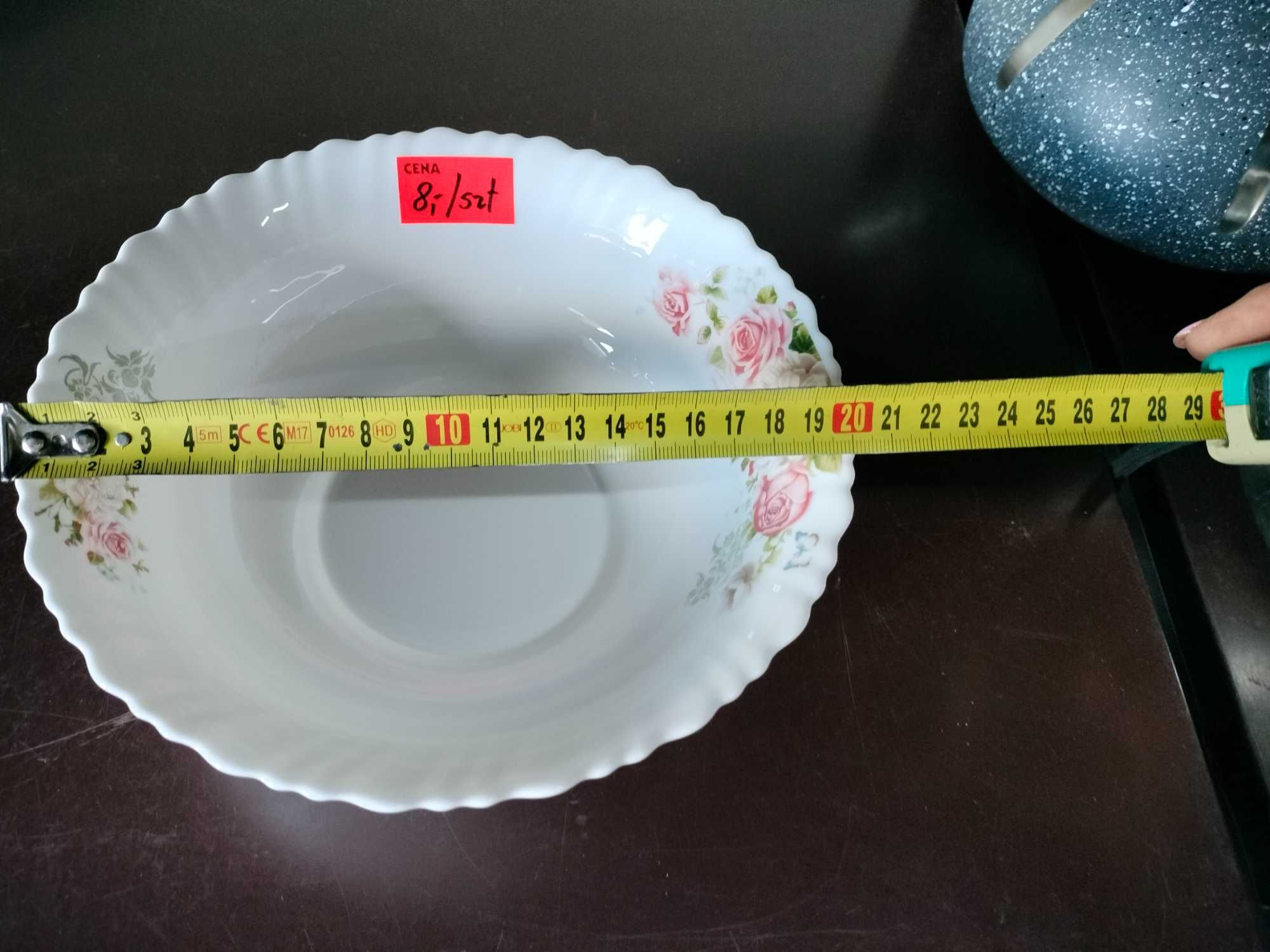 MISKA MISECZKA porcelanowa biała ozdobna na zupę sałatki