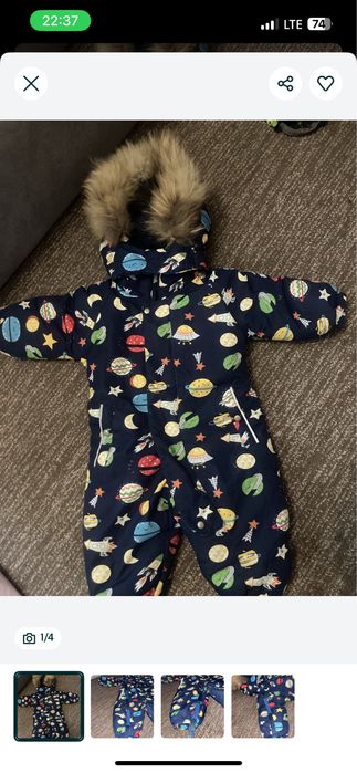 комбінезон омо 68-74, комбинезон 68 74, зимній комбінезон Gap gap