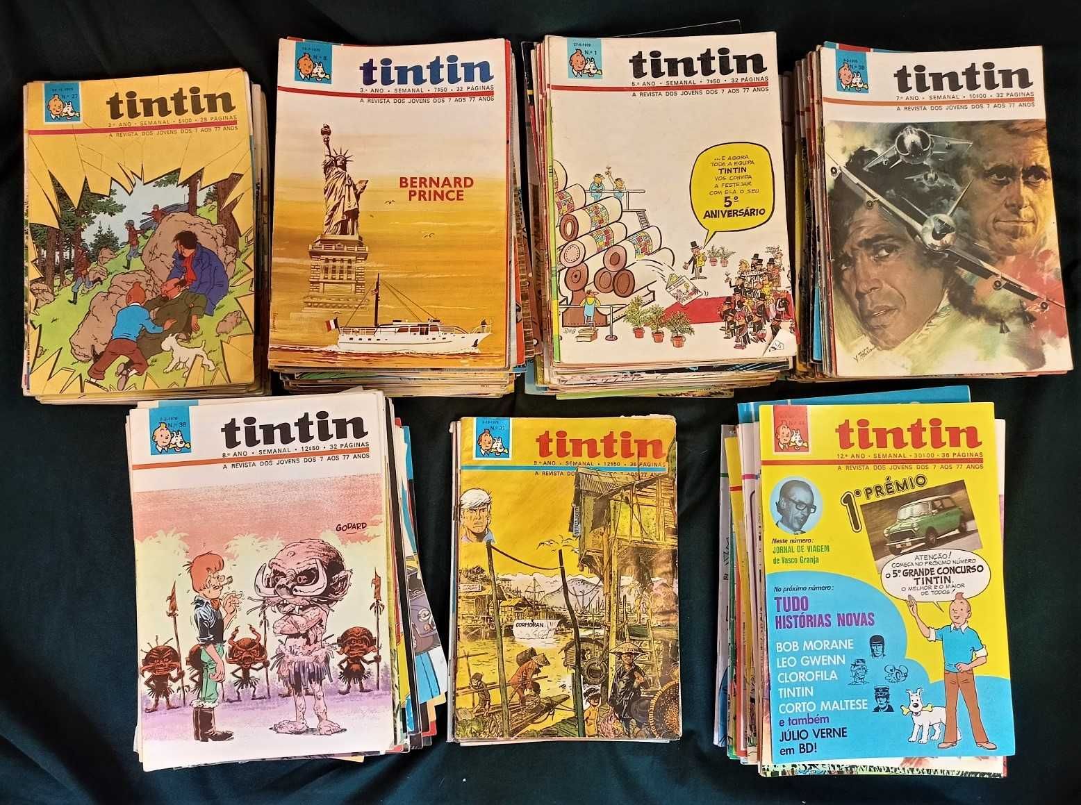 Revistas Semanais o Tintin