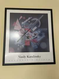 Auadro com moldura vasily kandinsky