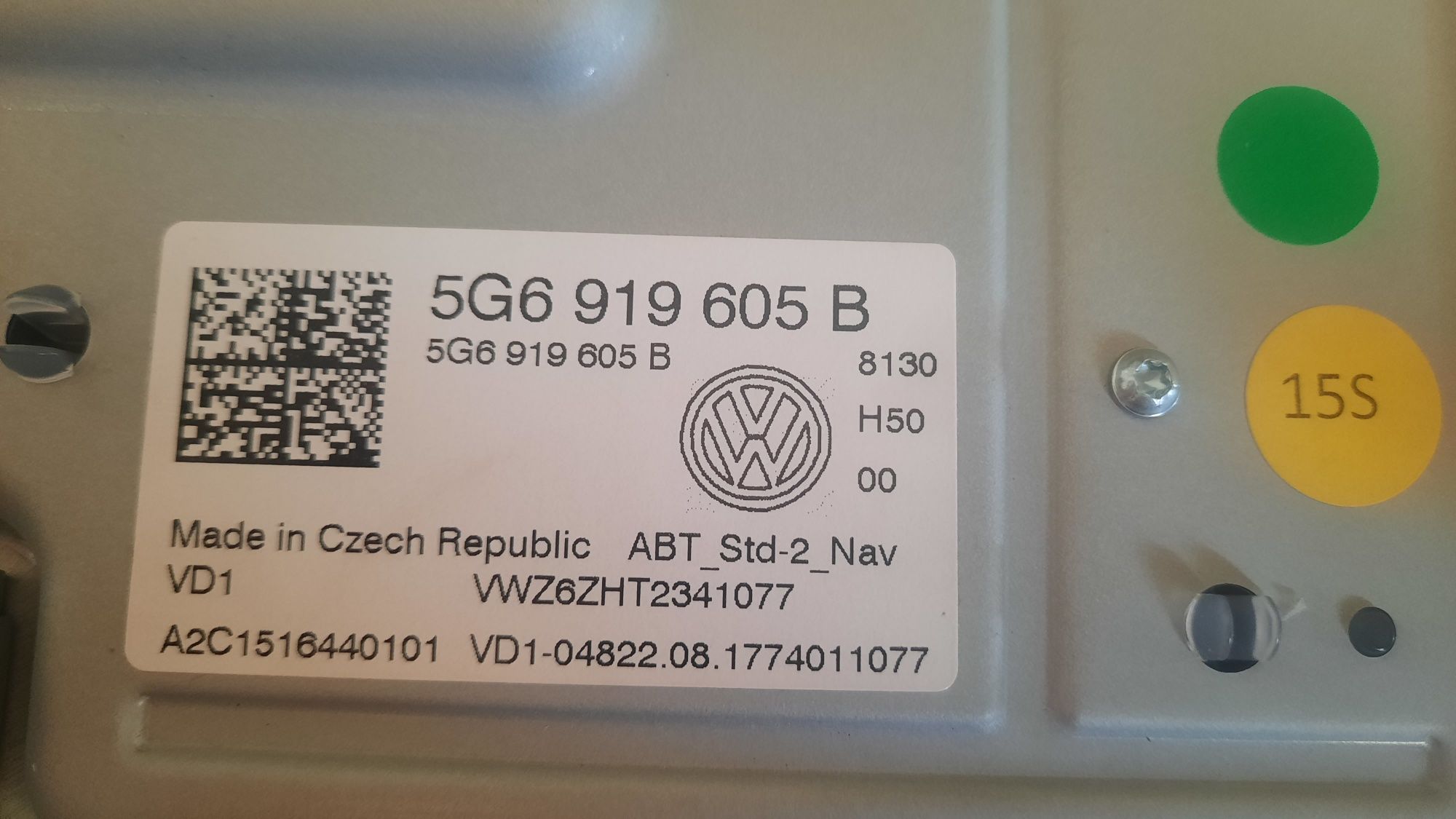 Radio LCD, Nawigacja VW Passat B8