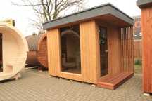 Sauna  nowoczesna  Panorama  Premium