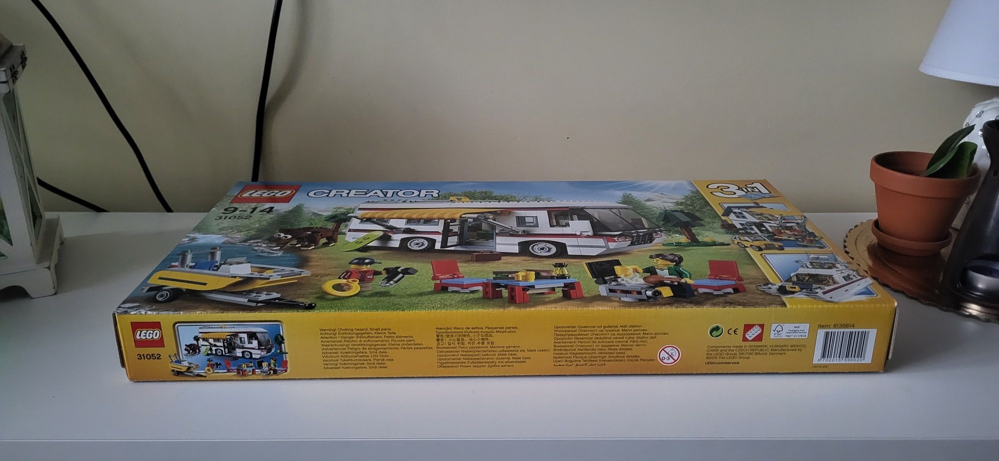 Lego Creator 3w1 31052 Wyjazd na wakacje kamper nowy zestaw