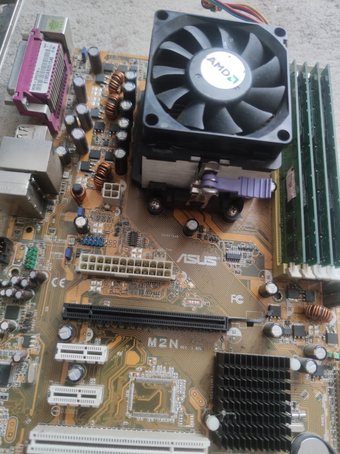 Материнська плата M2N/Athlon4400+/3gb ddr2