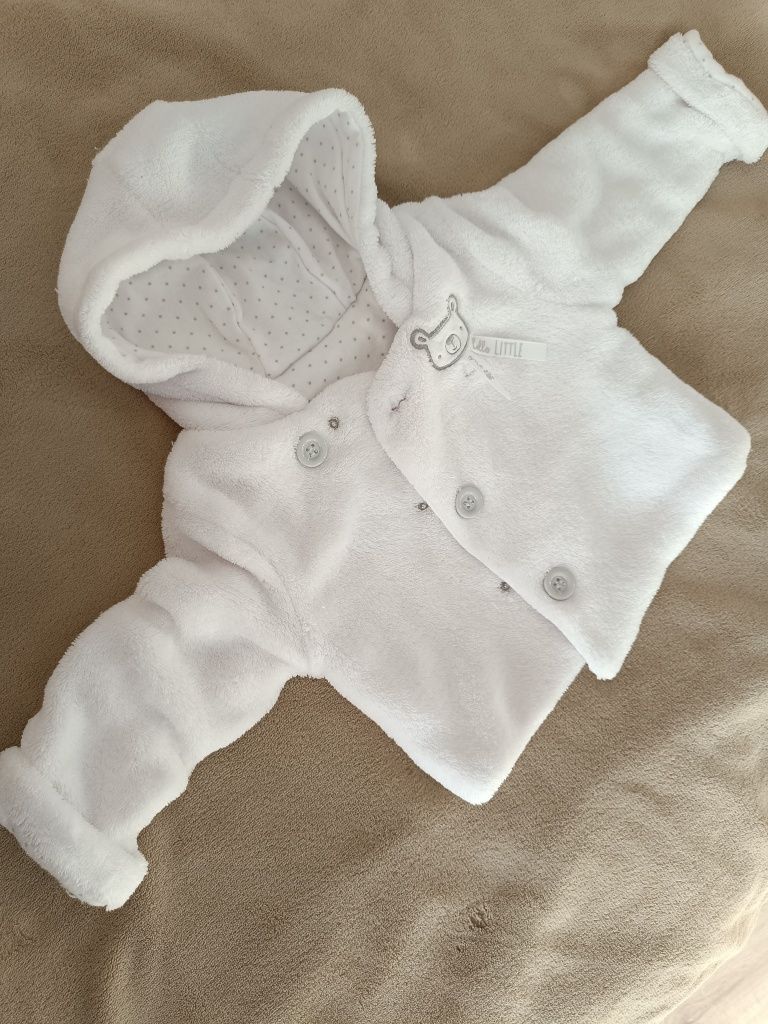 Kurteczka polar bluza dla niemowlaka unisex r. 68