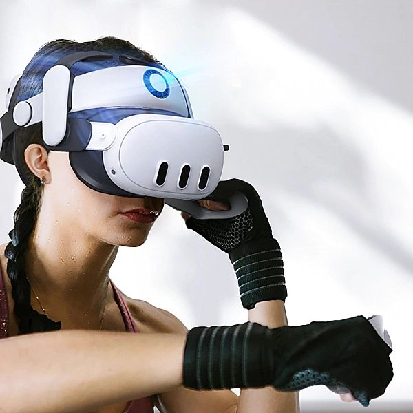 Pasek odciążający BoboVR S3 Pro do gogli VR Meta Quest 3 + bateria zew