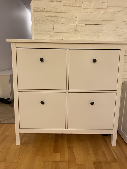 Szafka na buty biała