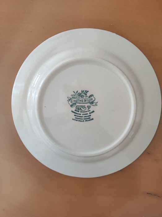 12 pratos de sobremesa vintage