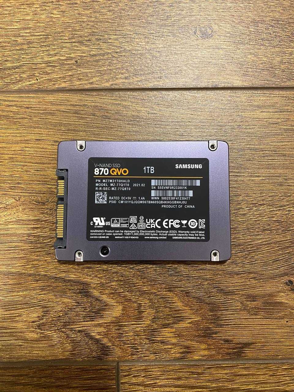 SSD Samsung V-NAND 870 QVO 1TB
