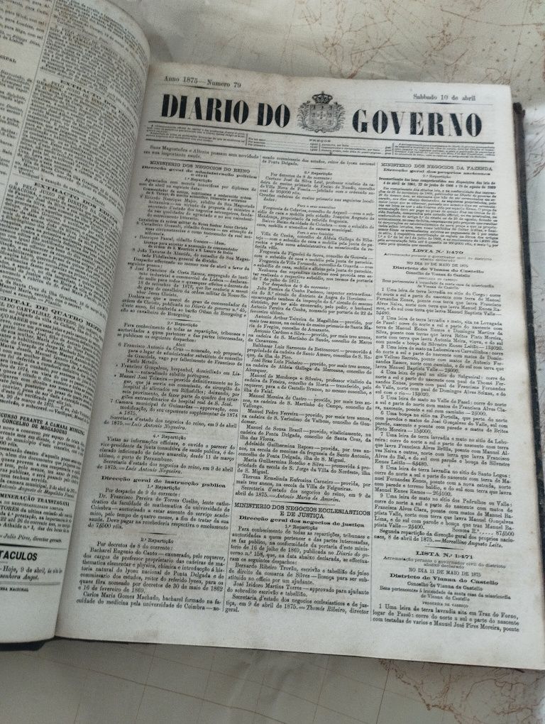 Diário do Governo 1875
