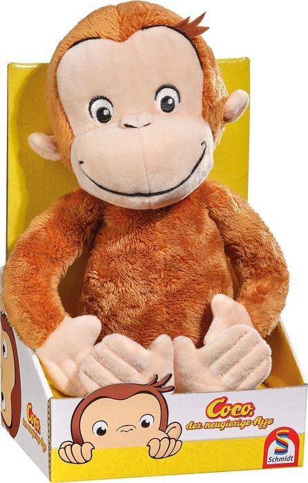 Maskotka Małpka Ciekawski George 26cm oryginalny z bajki super prezent