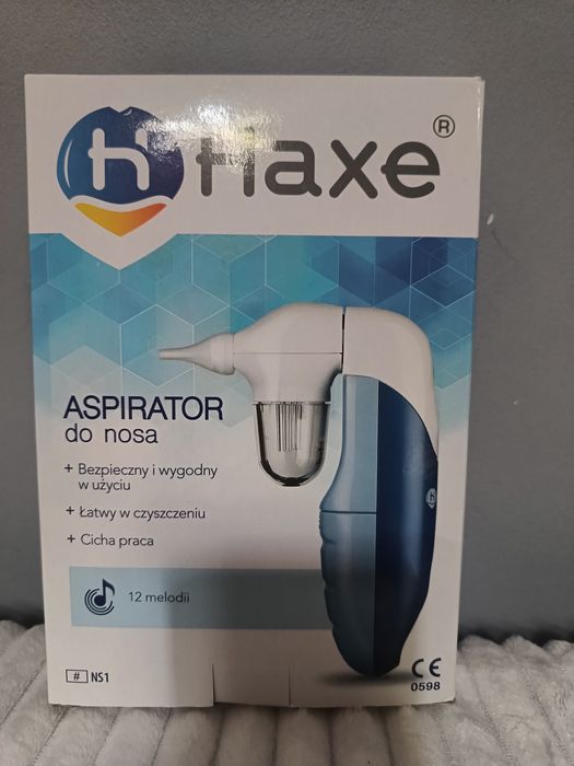 Nowy elektryczny aspirator Haxe do nosa odciągacz kataru