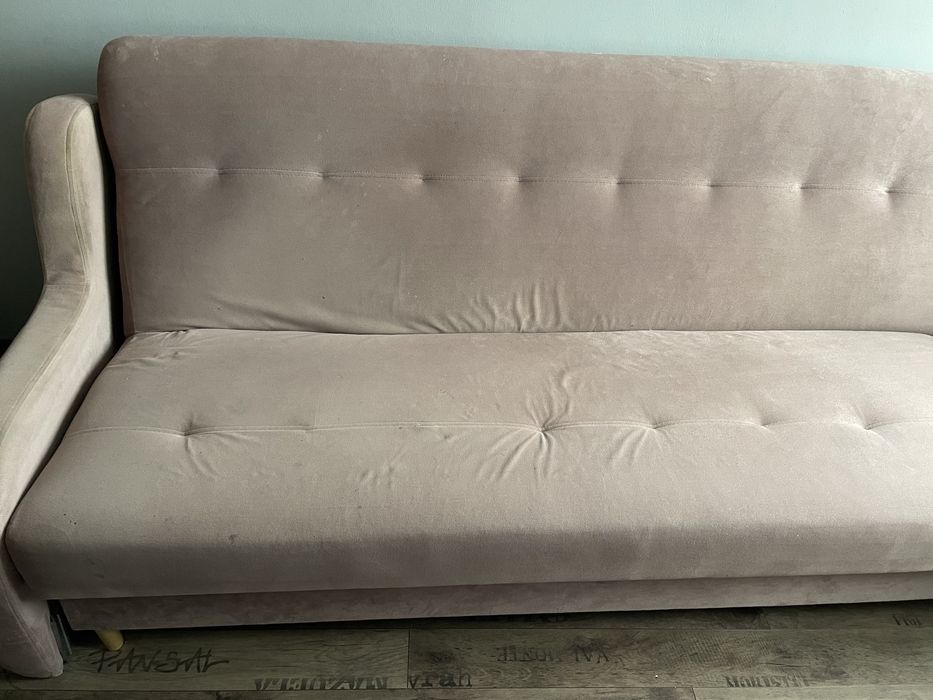 Sofa różowa z Agaty Meble