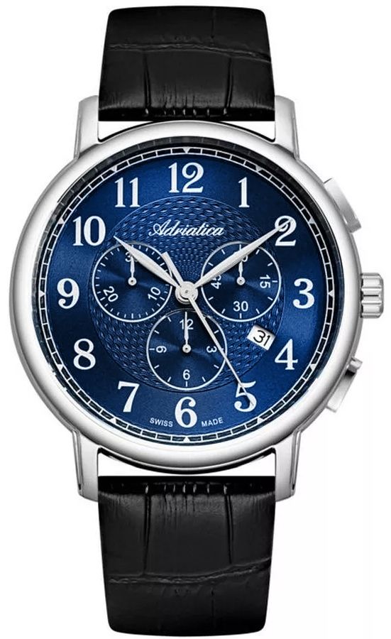 zegarek męski adriatica passion chrono a8256.5225ch + box