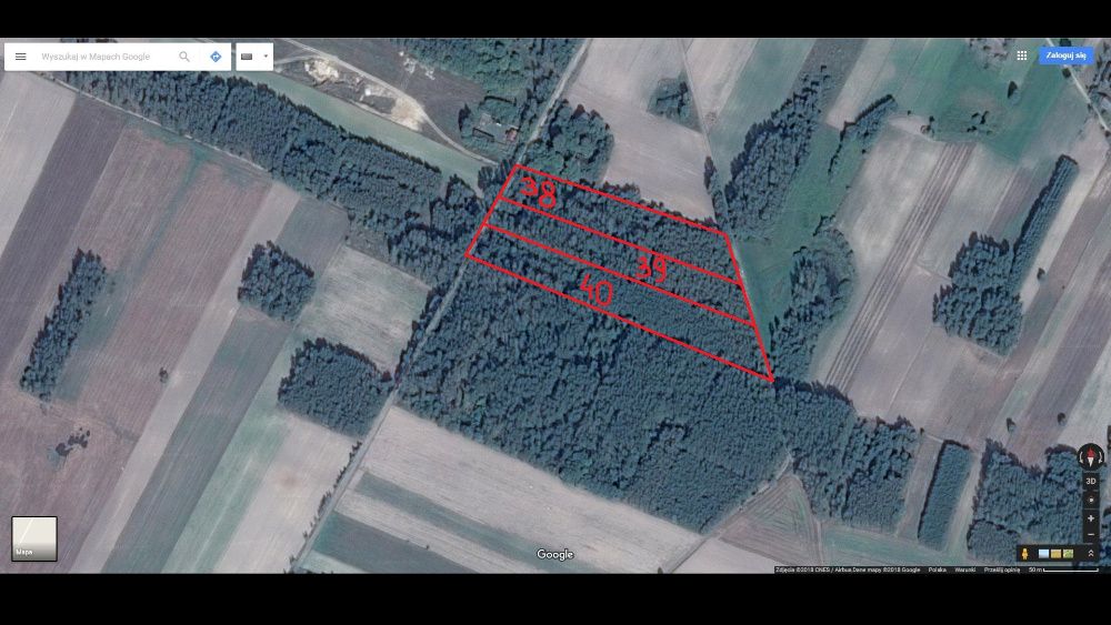 Działka o powierzchni 0,86 ha - blisko Rawy Mazowieckiej