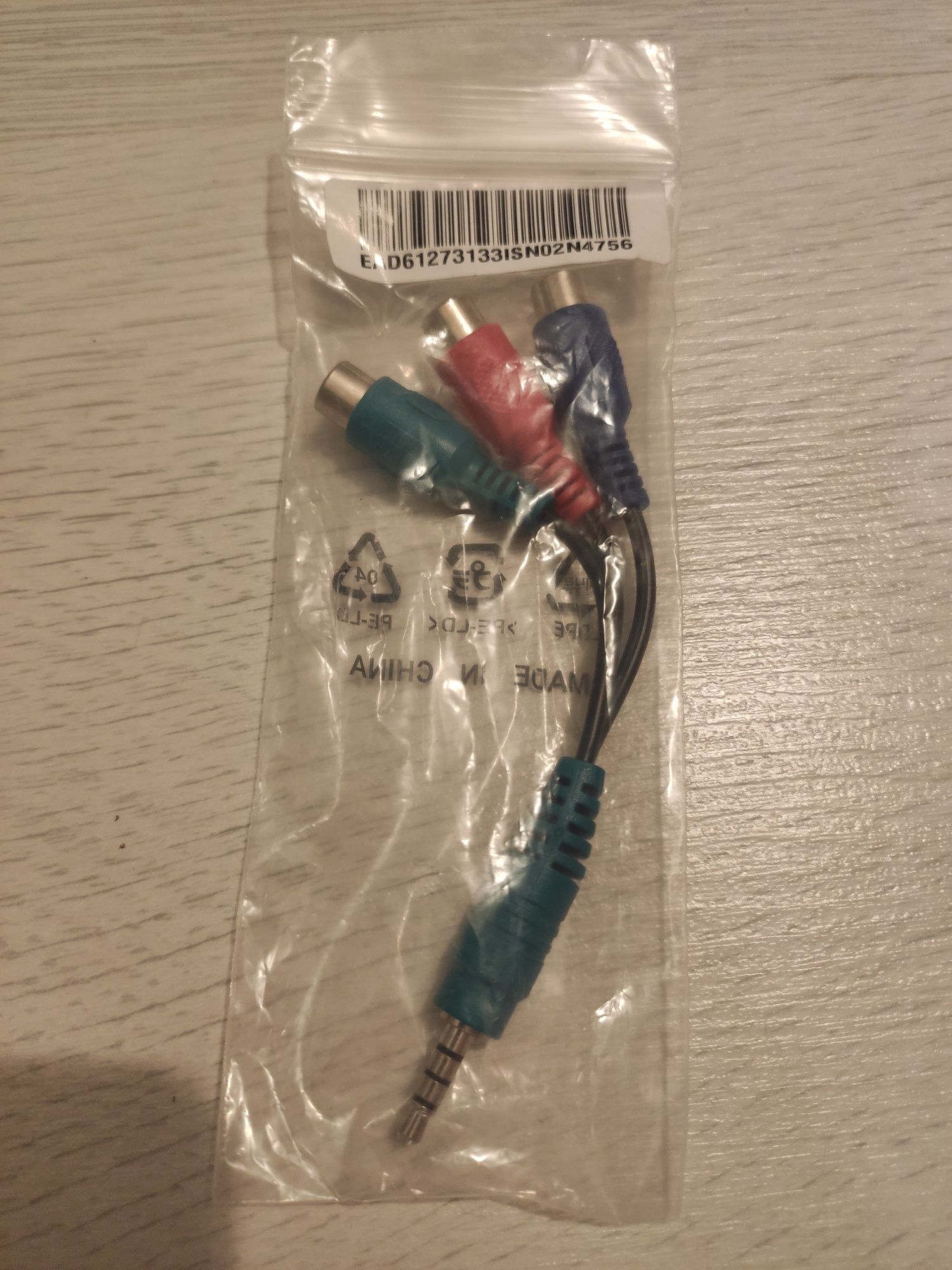 Адаптер Value Jack на 3 RCA