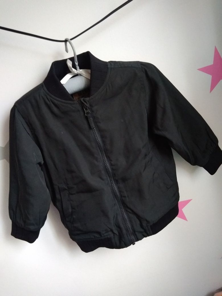 Next kurtka kurteczka bomberka flek 1.5-2 latka 92 cm przejściowa