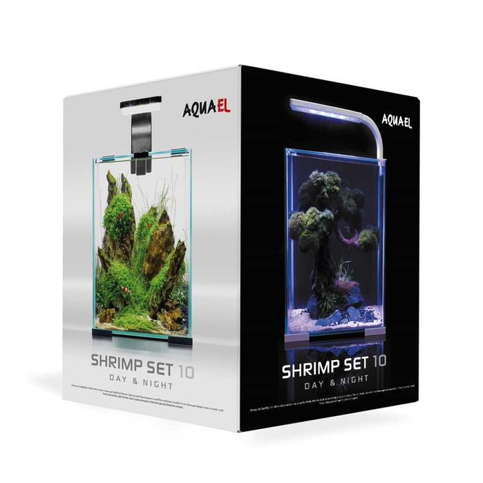 Aquael Shrimp SET SMART D&N 10 CZARNY
