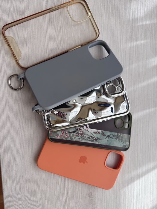 Стильні чохли на iPhone 13 в 2 скла