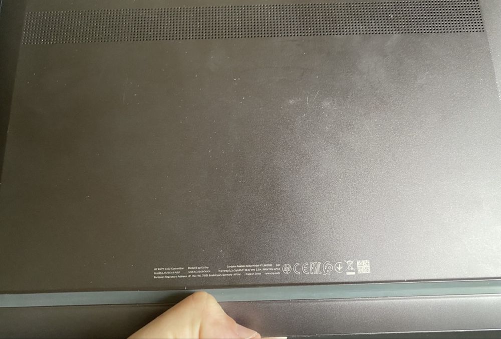 HP Envy X360 8GB RAM (Hibrido Flexível)