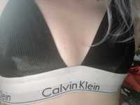 Calvin Klein czarny stanik bustier bra