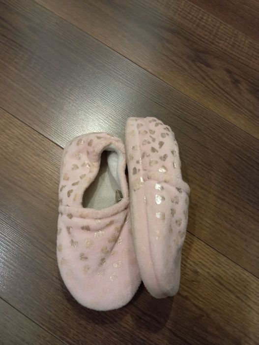 Теплі капці для дівчинки. 32_33.