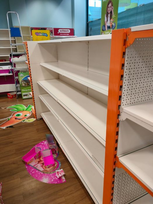 Regały sklepowe jednostronne i dwustronne Gondole Okazja FV