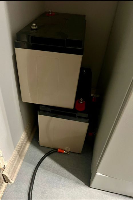 Комплект резервного живлення з інвертором та акумуляторами