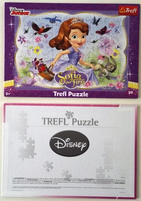 sofia the first jej wysokość Zosia disney junior puzzle puzle trefl