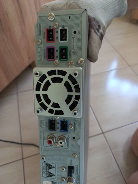 Zestaw kina domowego  DVD 5 głośników wzmacniacz JVC