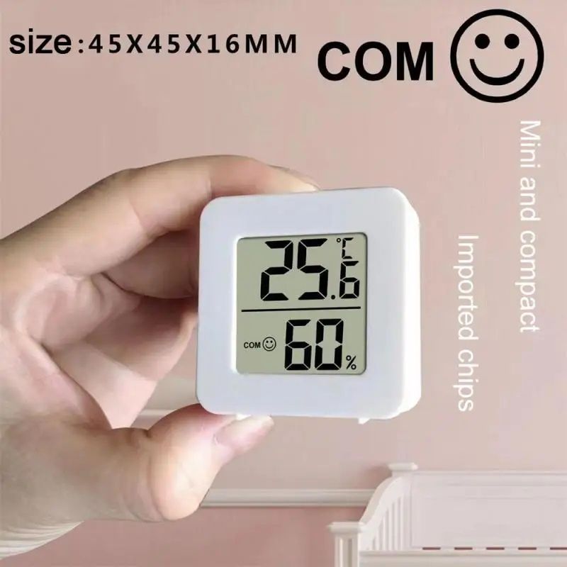 Mini termómetro higrómetro digital medidor de temperatura e humidade