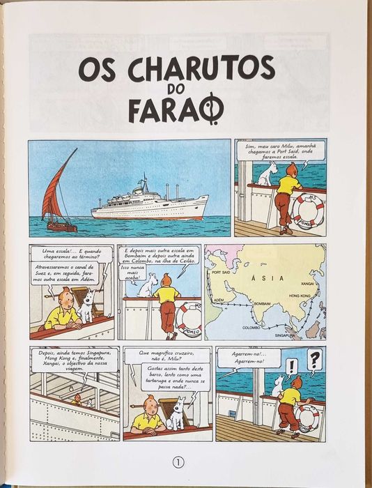 As Aventuras de Tintin - Os Charutos do Faraó