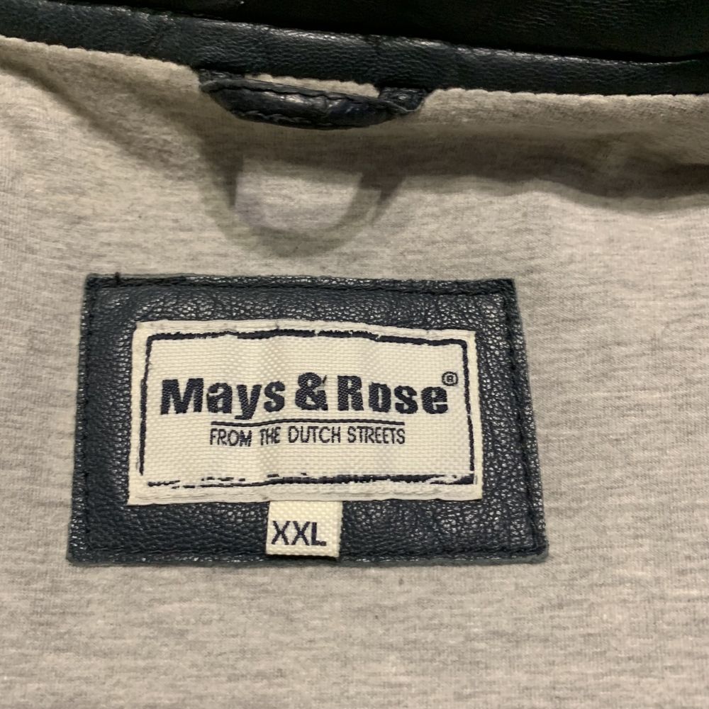 Кожаная куртка Mays&Rose From The Dutch Streets Cafe Racer Jacket Xl