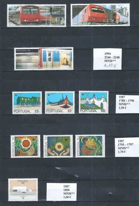 Selos Portugal 1977/2004 MNH/**