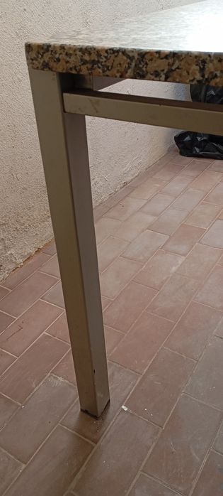 Mesa cozinha tampo granito