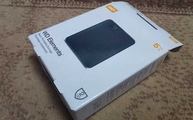 Жорсткий диск WD Elements Portable 5 TB не определяется