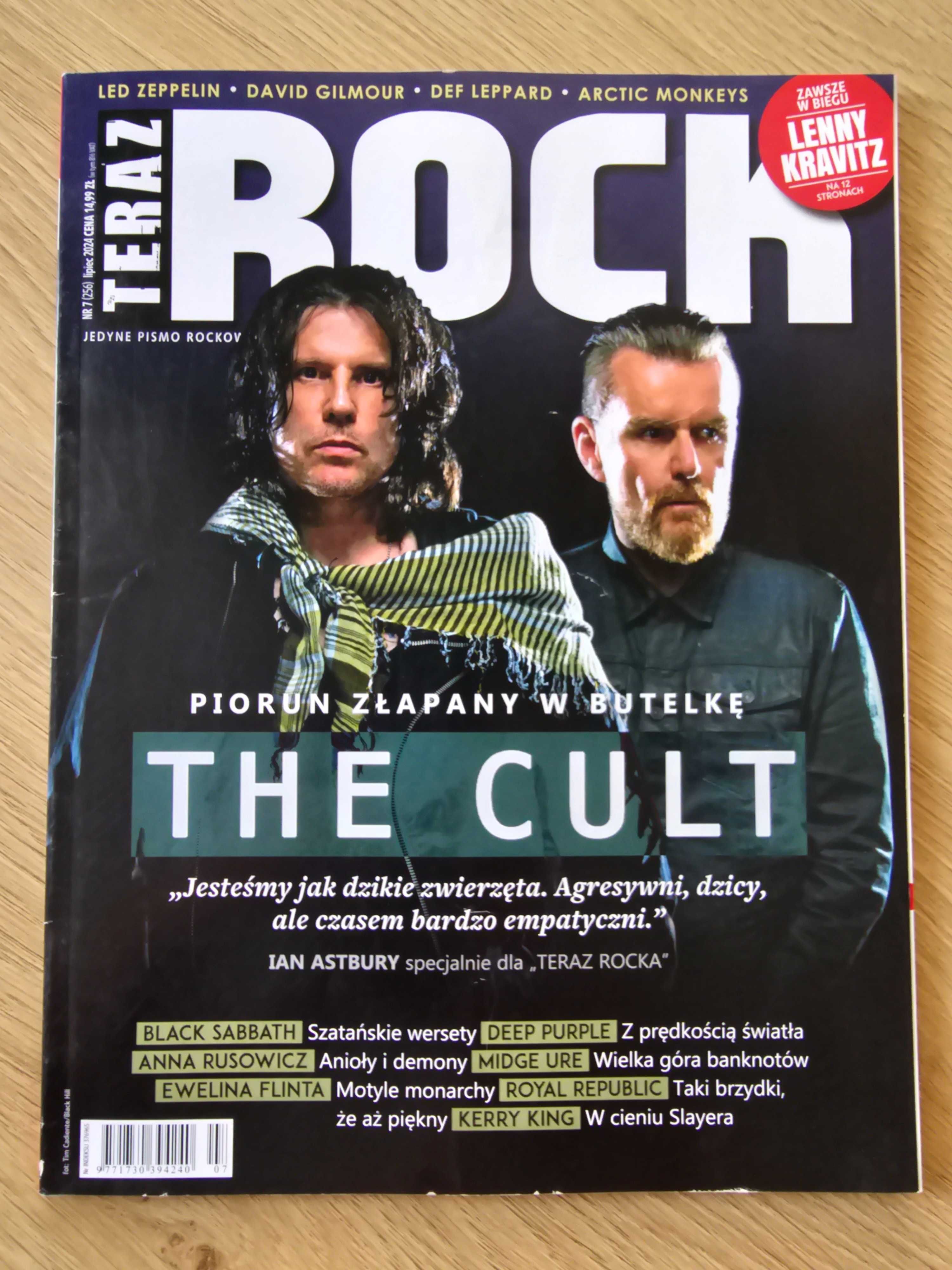 Teraz Rock 256 7/2024 - The Cult, Lenny Kravitz, Royal Republic