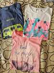 T-shirts 10 anos  e swets 7 anos