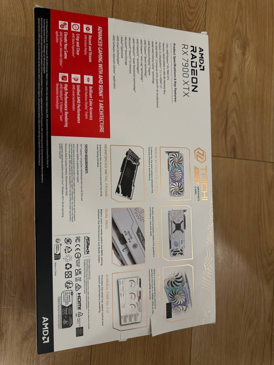 Нова ігрова відеокарта Amd Radeon RX 7900 XTX 24Gb ASRock