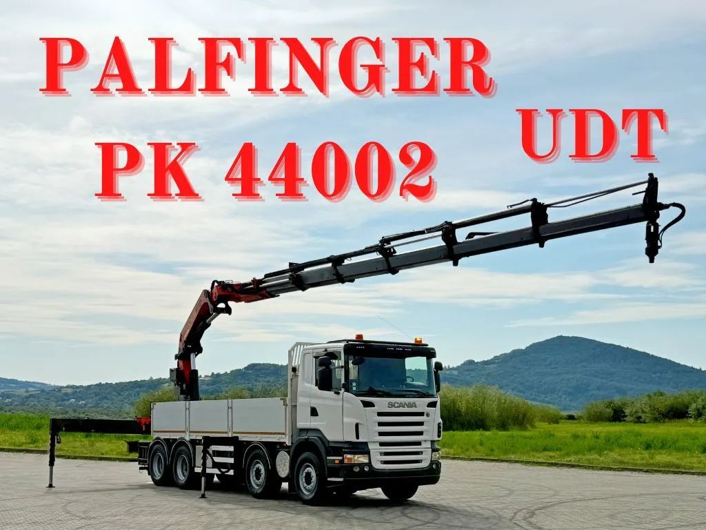 Scania R 420 * SKRZYNIA 6,47 m + PK 44002 + PILOT / 8x4