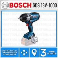 Акумуляторний гайковерт Bosch GDS 18V-1000С PROFESSIONAL без акб та зп
