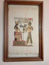 Quadro Egipto Papiro Originário do Egipto (Cópia)