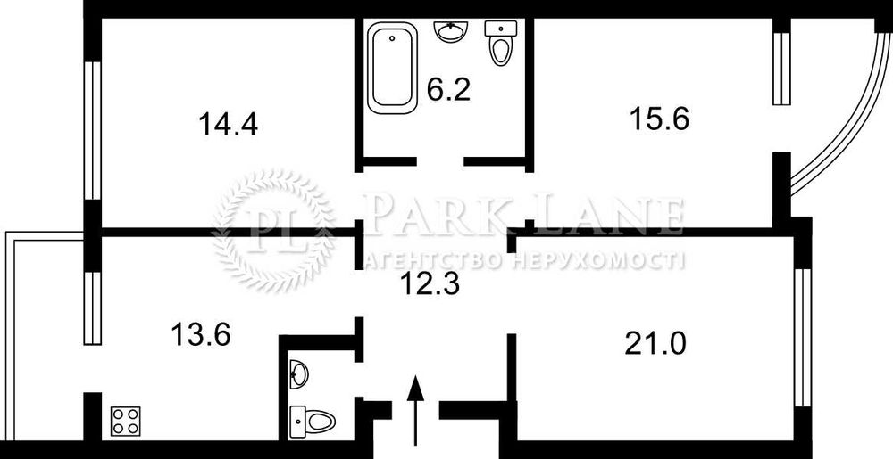 Центр, 3к квартира, VIP ремонт, ЖК Златоустівський, Чорновола