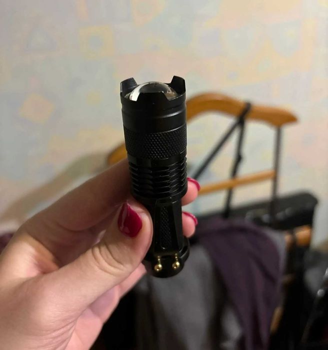 Мини LED УФ-фонарик с ультрафиолетовым светом, детектор проверки денег